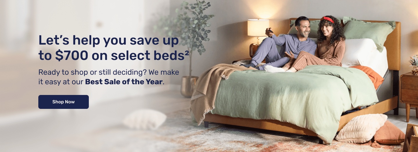 Memorial Day Sale: Save up to $700 + FREE adjustable base³ on select mattresses.